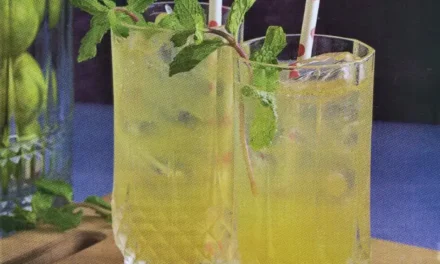Lemon Mint Green Chilli Juice