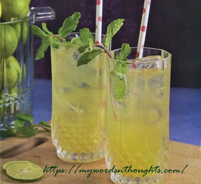 Lemon Mint Green Chilli Juice