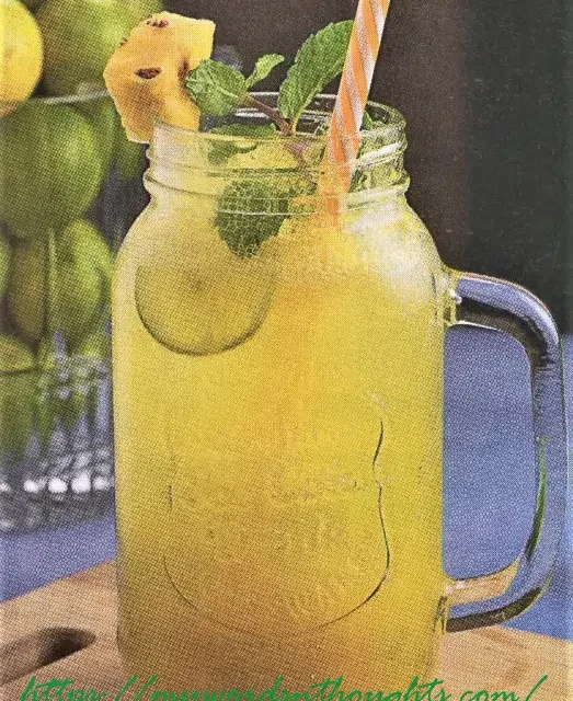 Lemon Pineapple Cinnamon Juice