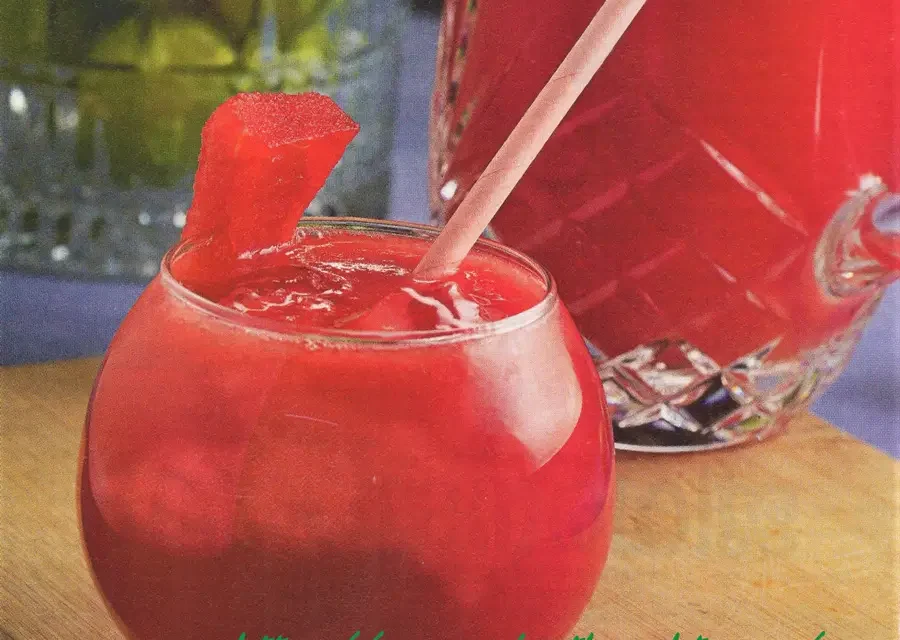 Lemon Watermelon Ginger Juice