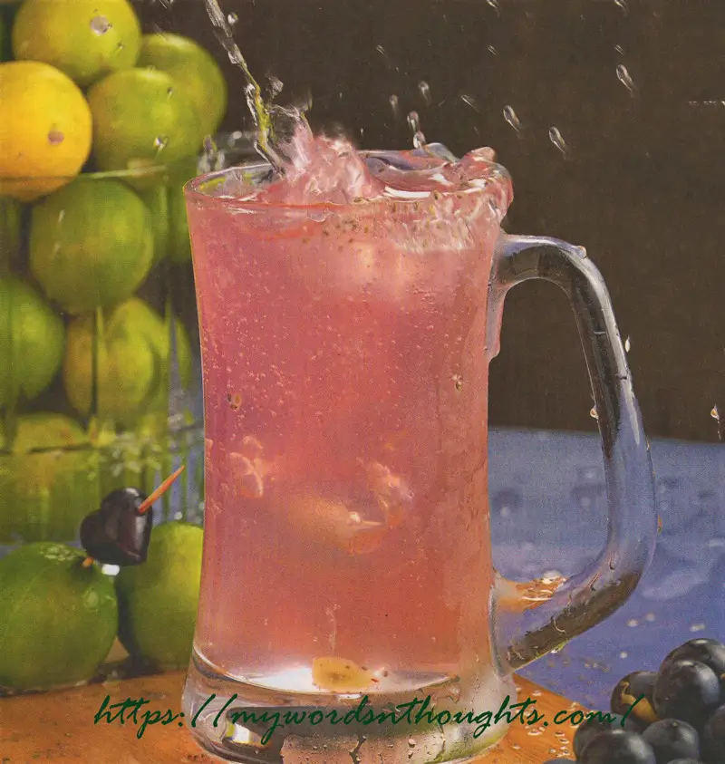 Lemon – Grape – Star Anise Juice recipe